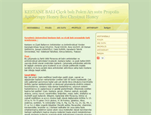 Tablet Screenshot of kestanebali.net